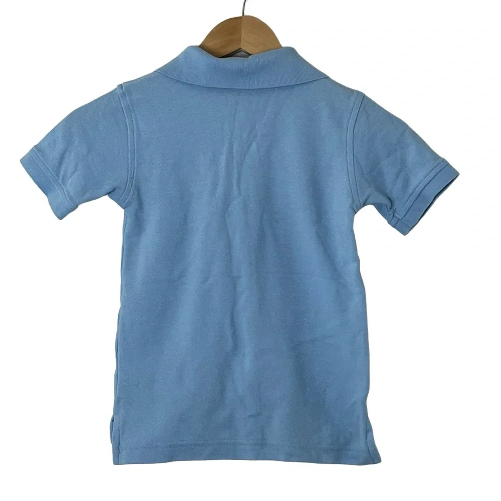 French Toast | Light blue short sleeve uniform school polo shirt kid’s s… - Picture 6 of 11